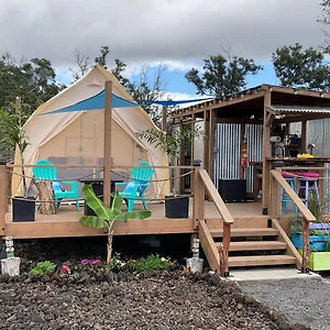 Luxury tent Tiki Cabana